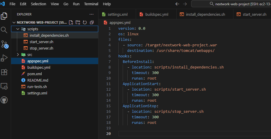 AppSpec Configuration and Lifecycle Management