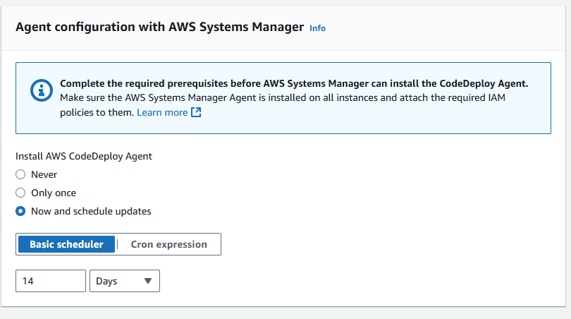 Deployment Configuration and Agent Management