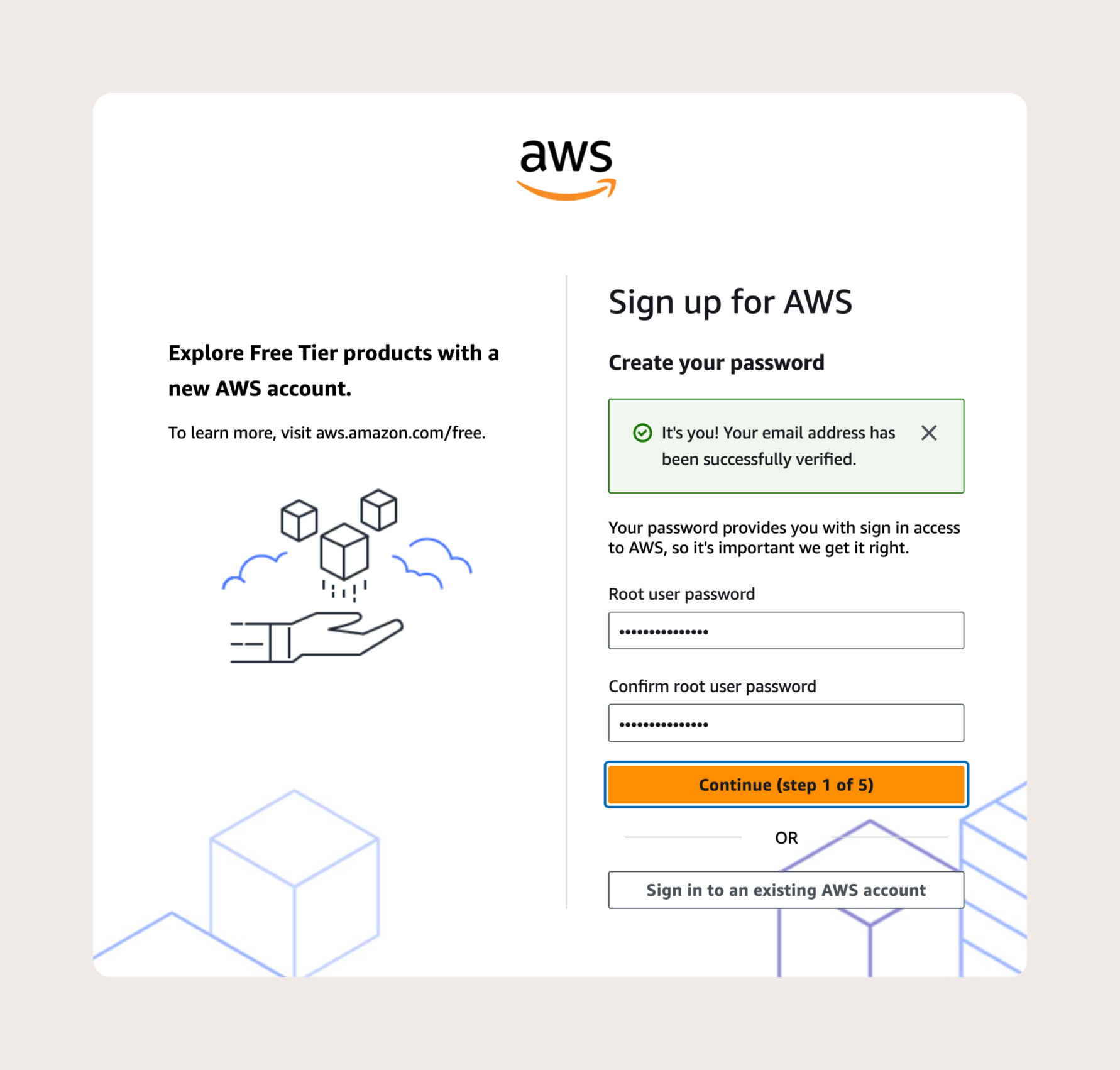 NextWork - Set Up An AWS Account for Free