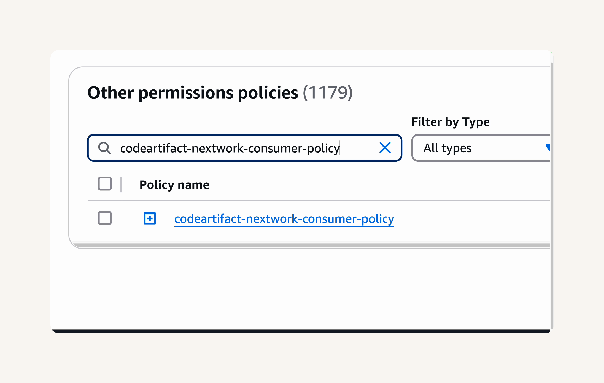 Searching for codeartifact-nextwork-consumer-policy.